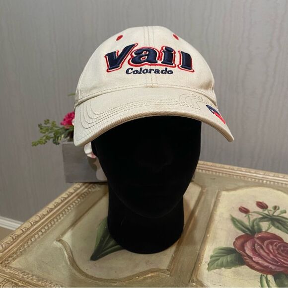 Vintage The Game Vail Colorado Adjustable Cap Hat Embroidered OSFM Unisex - Picture 6 of 15